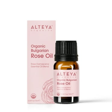 Alteya Organics USDA Organic Bulgarian Rose Essential Oil Blend  - 10mL