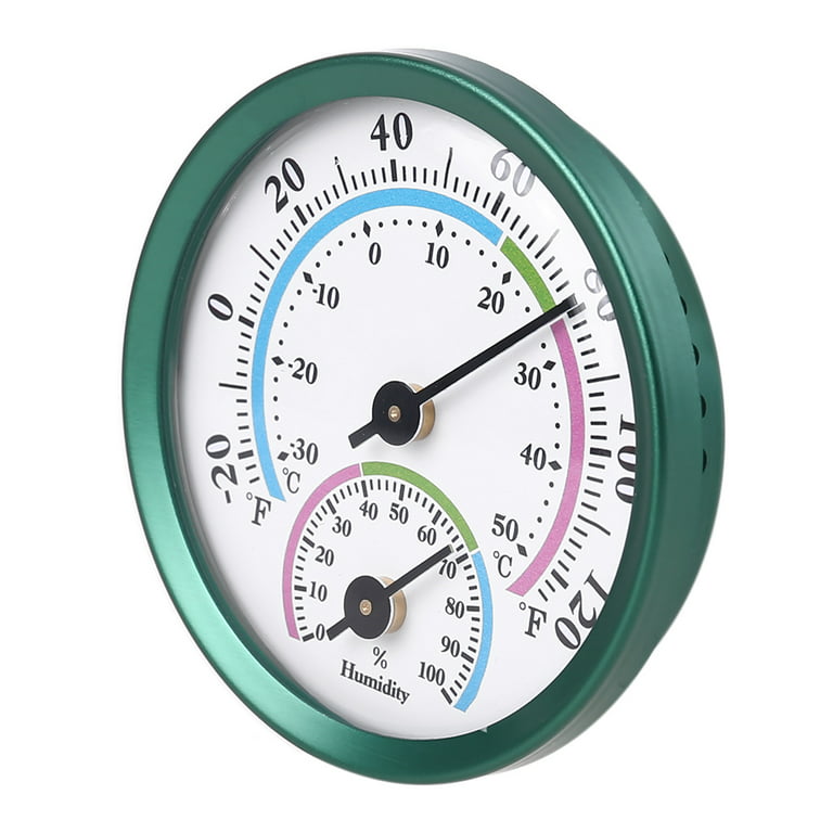 Techinal Mini Indoor Thermometer Hygrometer Analog 2 in 1