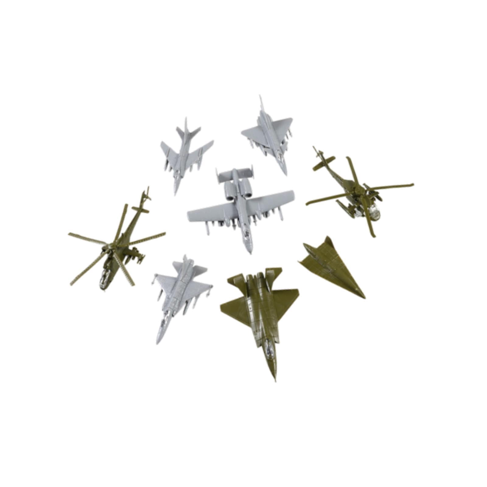 guohui 8 Pieces Airplane Toy Model 1:144 Scale Model Airplane Aviation Collectibles B