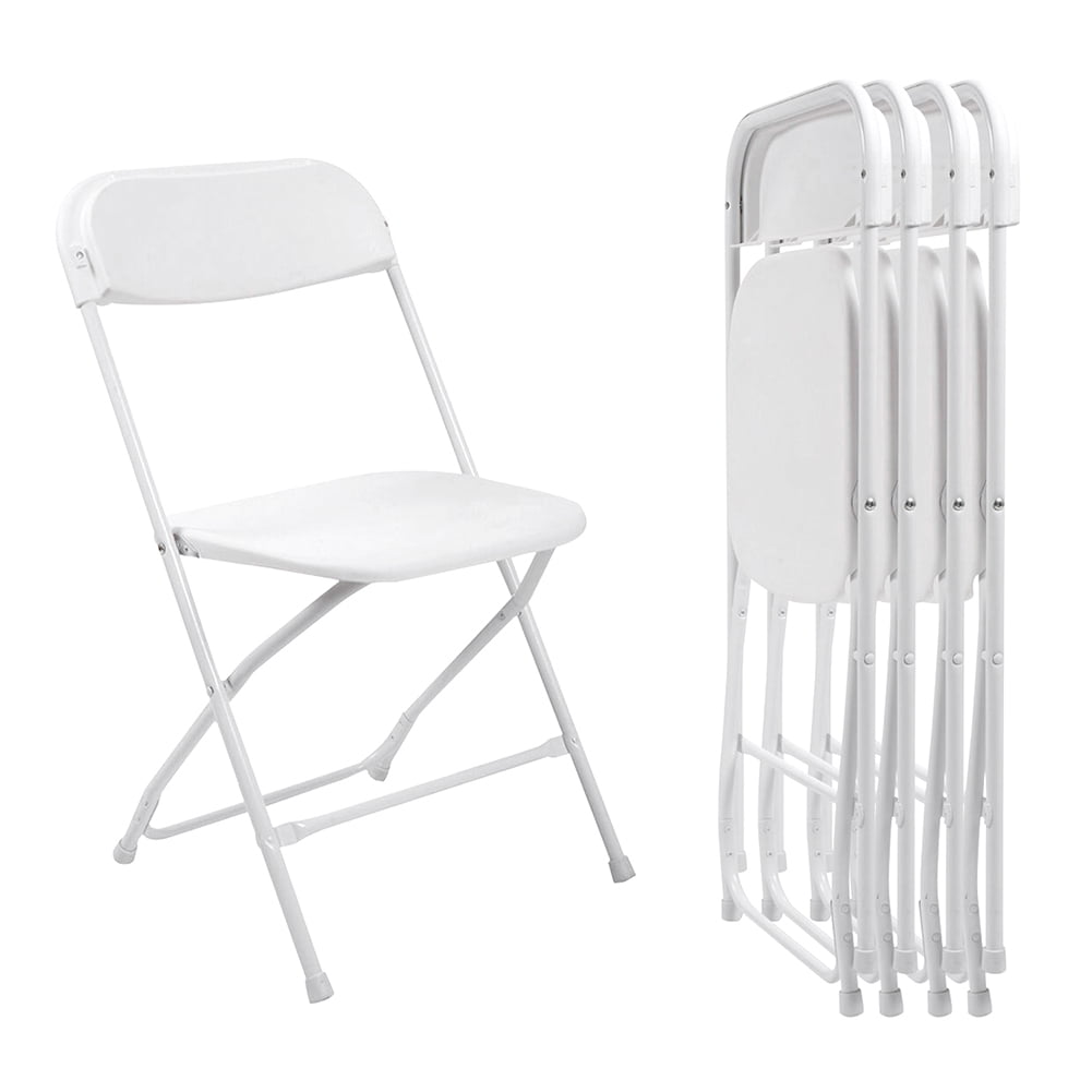 Kadyn 5 Pack Plastic Folding Chair, Modern Folding Stackable Chairs for Outdoor Patio Garden Wedding Party, White Folding Dininng Chairs for Office Kadyn 5 Pack Plastic Folding Chair, Modern Folding Stackable Chairs for Outdoor Patio Garden Wedding Party, White Folding Dininng Chairs for Office