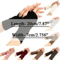 thumbnail image 3 of Dyfzdhu Knit Gloves Outdoor For Women Warm Glove Windproof Elastic Texting Black Women Warm Lined Warm Thermal Winter Gloves, 3 of 5