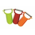 thumbnail image 2 of Bahoki Essentials 3 Pack Peeler Set Swiss Peelers For Kitchen Fruit and Vegetable, Potato, Hand, Julienne, 2 of 3