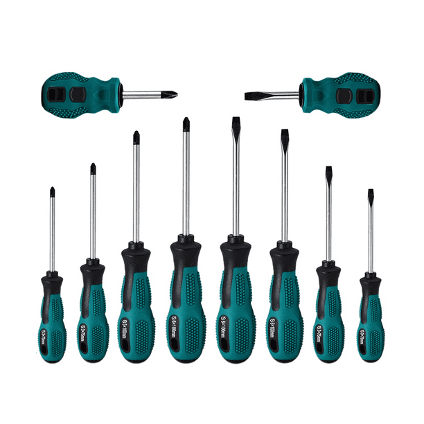 Winyuyby 10Piece Screwdriver Set Hardware Tools Combination Set