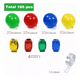 thumbnail image 2 of Kit De 100 Guirnaldas De Arco De Globos, Decoración De Fiesta Multicolor, 2 of 5