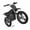 Black, variant on RFN SX-E250 Electric Dirt Bike for Kids, 36V 400W Peak Brushless Off-Road Bike, 3-Speed Modes, 15.5 MPH Max Speed & 13-mile range, 11.2-Mile Range, 12" Tires, Front Suspension.Ages 3–8