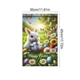 thumbnail image 3 of Yusimy Easter Garden Flag Festive Holiday Design for Outdoor Yard Lawn Porch Home Easter Decor, 3 of 6