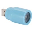 thumbnail image 4 of Luz de lámpara LED USB de plástico mini duradera de 5V 1W para escritorio de estudio azul con manguera USB, 4 of 5