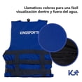 thumbnail image 3 of Chaleco Salvavidas Adulto Kingsports Grande azul 300097, 3 of 9