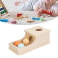 thumbnail image 4 of Parent Child Fun Toy, Child Educational Toy Compact Composite Wood  For Kid Entertainment Target Box,Drawer Box,Pitching Box,Textile Drum,Coin Box, 4 of 8