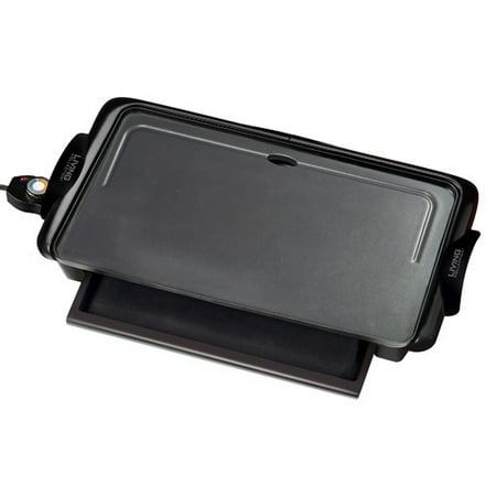 Nostalgia Electrics Living by Nostalgia Non-stick Griddle with Warming Drawer, NGD200