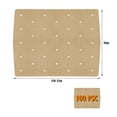 thumbnail image 4 of Advancent Paquete de 100 forros para freidora de aire para microondas, papel de aceite para hamburguesas, antiadherente, para el hogar, comedor, Cocina y Comedor 20.2x24.2 cm, 4 of 6
