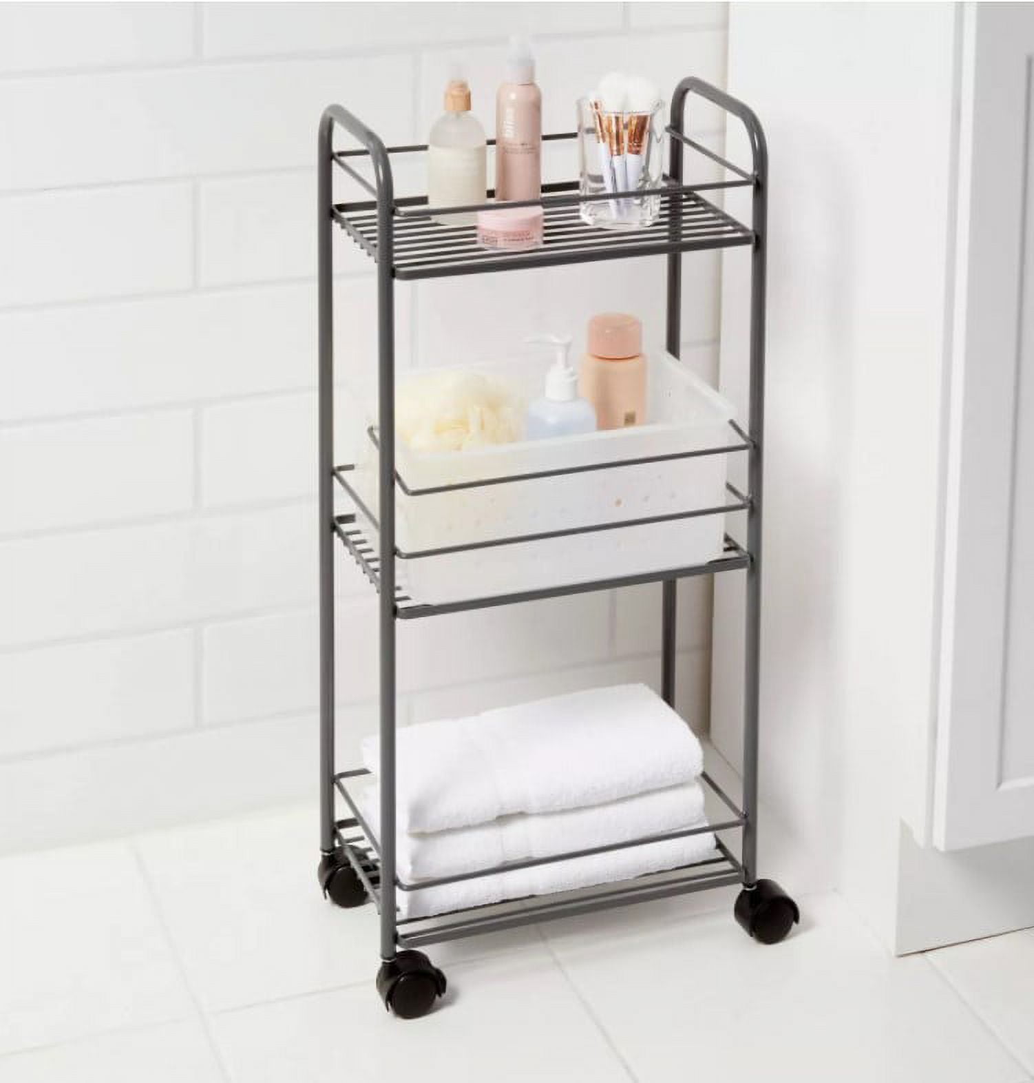 Room Essentials + Plastic Shower Caddy Clear