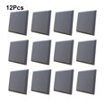 thumbnail image 4 of Kearding 12 piezas Home Studio Sound Absorbing Block Piano Room Panel de reducción de ruido insonorizado Ladrillos Decoración montada en la Decoración del hogar Gris, 4 of 6