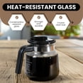 thumbnail image 3 of Replacement Glass Carafe for Moccamaster KB Coffee Maker Brewers Technivorm (59835, 1.25L), 3 of 9