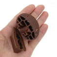 thumbnail image 5 of VORCOOL 4Pcs Replacement Drawer Guide Kit Coffee Plastic Durable Furniture Slide for Smooth Operation, 5 of 8