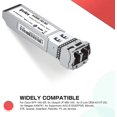thumbnail image 2 of ipolex Module Émetteur-Récepteur 10Gb/s SFP+ 10g Base-Sr pour Cisco SFP-10G-SR Cisco Meraki Ubiquiti D-Link Supermicro Netgear, 2 of 5