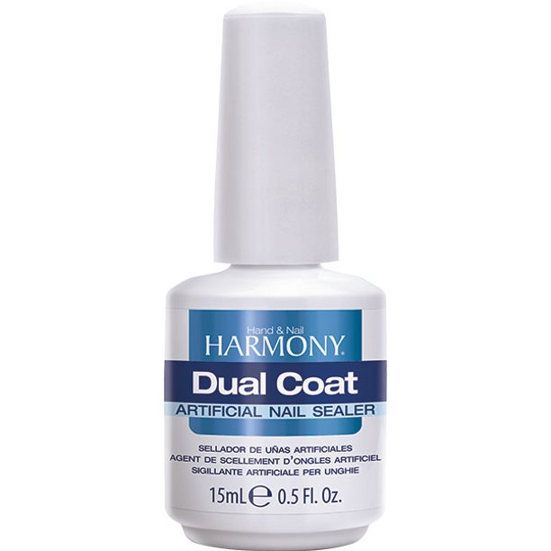 Nail Harmony DUAL COAT Artificial Nail Sealer .5oz