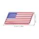 thumbnail image 4 of Calcomanía de automóvil de bandera americana calcomanía de aluminio calcomanías de aluminio calcomanías de emblema patriótico para automóviles ventana de motocicleta de camión, 4 of 8