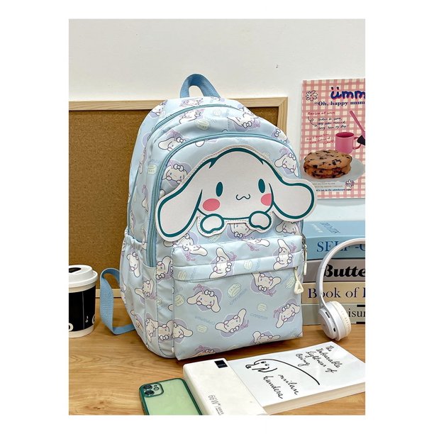 Sanrio Hello Kitty Kuromi mochila para niños estudiantes de escuela primaria 1-3-6 grado reductor de carga mochilas escolares de gran capacidad niña