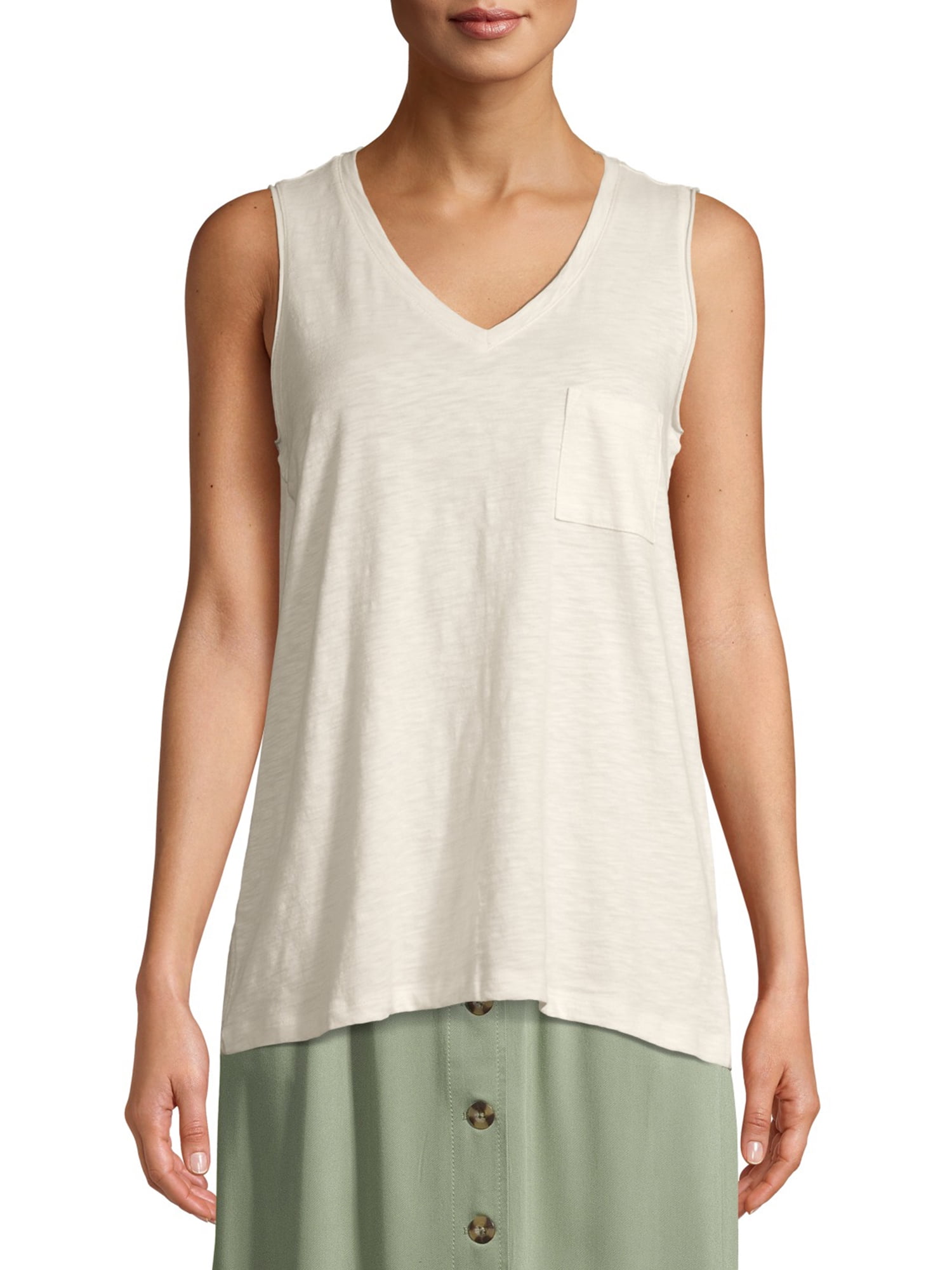 Time and tru tank top with pocket Clearance