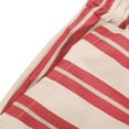 thumbnail image 5 of USNSM Striped Pants for Women Wide Leg Casual Trousers Pants High Waisted Drawstring Loose Lounge Pants with Pockets Red M, 5 of 5