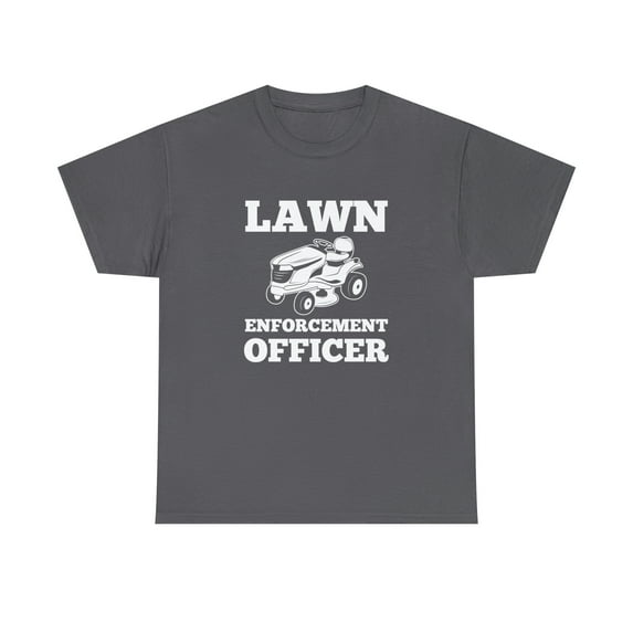 Lawn Enforcement Officer (Riding Mower) - Funny Lawn Mowing Gift - ID: 526