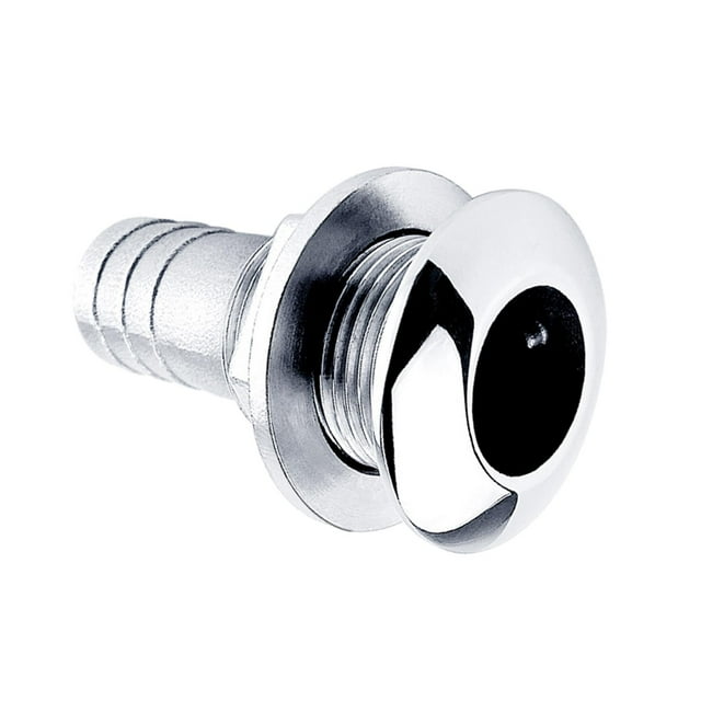 Ximing Matériel Marin de Remplacement Raccord de Plomberie en Acier Inoxydable pour Yacht, Sortie d'Eau, Port de Rouille pour Tuyau de 3/4 Pouces Ou 1 Pouces, Accessoires de Bateau Extérieur - 25mm