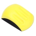 thumbnail image 3 of Nylon Foam Hand Sanding Block Mouse Shape With Comfortable Grip For Abrasive Orbital Sand Mills, Woodworking, Furniture Repair, 3 of 8
