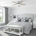 thumbnail image 4 of Honeywell Carmel Ceiling Fan, Quiet Motor and Remote Control, 48 Inch, Matte Nickel, 4 of 19