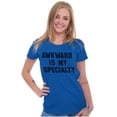 thumbnail image 4 of Awkward Specialty Funny Sarcastic Womens Slim Fit Graphic Tee Brisco Brands M, 4 of 5