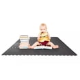 thumbnail image 2 of mounted Puzzle Exercise Mat Foam Gym EVA Mat Interlocking Tiles Protective Flooring for Gym Equipment and Cushion for Workouts, 2 of 5