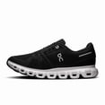 thumbnail image 3 of On Men's Cloud 6 Black White Running Shoes, 3 of 6