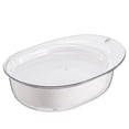 thumbnail image 1 of Wosthever de cesta de frutas de drenaje rápido de tres capas transparente bandeja de almacenamiento de verduras de plástico desmontable para el Cocina y Comedor Blanco Wosthever HA026378-01, 1 of 1