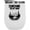 White, variant on Sunshine on My Mind feat. Mountains, Lake, Pine Trees & Sun, White 12oz Wine Tumbler