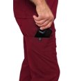 thumbnail image 7 of M&M SCRUBS Men's Jogger Scrub Set – Luxe Stretch Medical Uniform, V-Neck Scrubs Top & Jogger Pants (Burgundy, Large), 7 of 7
