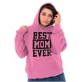 thumbnail image 3 of Best Mom Ever Cute Mothers Day Love Hoodie Sweatshirt Women Brisco Brands 2X, 3 of 6