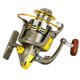 thumbnail image 4 of 12 + 1BB 5.5: 1 Rueda De Carrete De Pesca De Metal Izquierda / Derecha Profesional De Agua Dulce Herramienta De Equipo Duradero De De GS3000 Soledad Carrete de pesca giratorio, 4 of 9