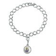 thumbnail image 2 of Penguin Crossing Sunglasses Silver Plated Bracelet with Antiqued Charm, 2 of 5