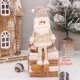 thumbnail image 3 of Muñecos navideños de gran tamaño, muñecos de nieve retráctiles de Papá Noel, alces, figuras navideñas, decoración navideña, regalo para niños, adorno para árbol de Navidad, 3 of 5