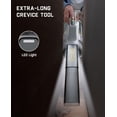thumbnail image 2 of Fanttik Cruise V9 - Aspiradora de mano inalámbrica para coche (15&nbsp;000 Pa, tubo de extensión, pantalla LED y luz), color blanco, 2 of 5