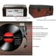 Boytone BT-38SM Tourne-Disque de Style Classique Bluetooth avec AM & FM Radio & 44; Lecteur CD & Cassette – image 3 sur 5