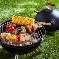 thumbnail image 4 of Brochetas profesionales para parrilla al aire libre, brochetas para kebab, diseño plano antivuelco, fácil extracción de alimentos, acero inoxidable grueso, reutilizables y aptas para lavavajillas,, 4 of 5