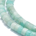 thumbnail image 3 of Natural Amazonite Beads Strands Flat Round/Disc Heishi Beads 4x2mm Hole: 0.5mm about 78pcs/strand 15.35''(39cm), 3 of 3