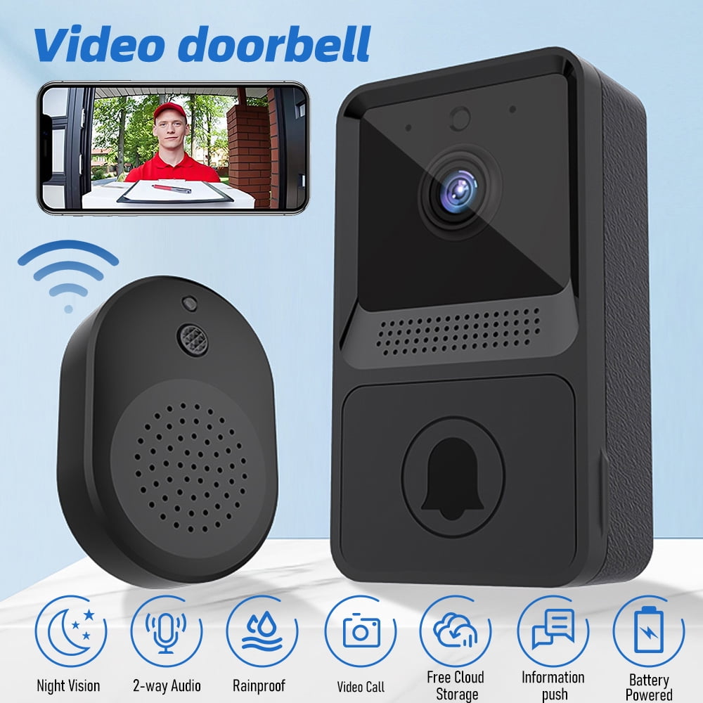 Smart Wireless WiFi Video Doorbell Phone Camera Door Bell Ring