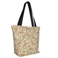 thumbnail image 2 of KLL Tote Bag for Women Paisley Floral 1 Print Shopping Grocery Reusable Bags for Office School Shopping Travel, 2 of 6