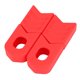 thumbnail image 1 of 1 Piar ZTTO Funda protectora de silicona para manivela de bicicleta Protector de brazo Accesorio para bicicleta (rojo), 1 of 10