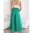 thumbnail image 5 of Cogild Wide Leg Pants for Women Casual Outings Beach Days Summer Comfortable Fit Trousers for Womens with Pockets, 5 of 6