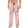 thumbnail image 7 of FORMRS Mens Pajama Pants with Pockets Sleepwear Lounge Bottoms Sizes S-2XL, Brown Gingerbread House, 7 of 7
