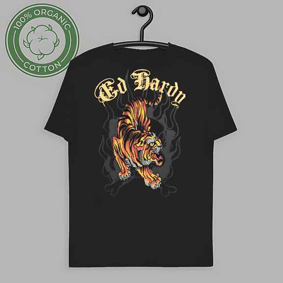 RARE Ed Hardy Crawling Tiger T-Shirt, for men & women, up to size 5XL.-TH56554