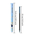 thumbnail image 2 of 4-Pack Cute Astronaut Erasable Gel Pens, 0.5mm Black Ink Smooth Writing Pens,Adorable Space-Themed Erasable Pens for Smooth Writing, Drawing Note-Taking Mistake-Free Writing Tools,Black, 2 of 6